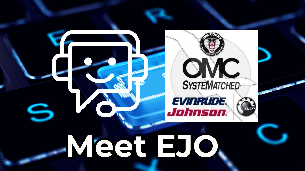 EJO parts assistant for Evinrude-Johnson OEM and aftermarket sales, service, created by Samantha Luck - portfolio.digitalsaintssolutions.com